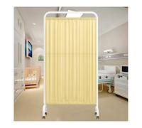 Privacy Screen,Folding Rolling Privacy Screen, Medical Privacy Screen With Wheels, 1.8m High Temporary Fence For Clinic/ward/examination Room(Color-3,4-panel)