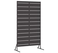 Privacy Screen Garden Barrier Fence Panel Outdoor Yard Partition Steel vidaXL