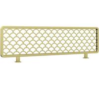 Privacy Screen,Iron Art Decorative Dividers for Restaurants and Offices, Hollow Out Partitions, 30cm Low Fence for Dining Areas, Stylish Space Solution