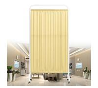 Privacy Screen,Mobile Medical Privacy Screen Room Divider 1/2/3/4/5/6 Panels For Clinic Ward Examination Hospital Nursing Home, 6ft High Temporary Wall Divider, Space Saving(Color-3,5-panel)