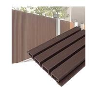 Privacy Screen Outdoor Fence Panels, Weather-Resistant Composite Wood Wall Cladding for Backyard Patio, 20cm Width (20x170cm/7.87x66.93 in)