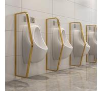 Privacy Screen Partition, Wall-Mounted Toilet Divider for Home Improvement and Decorative Use