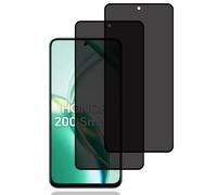 Privacy Screen Protector for Honor 200 Smart/Honor X7C [2 Pack],Anti-Spy Tempered Glass Film,9H Hardness,Anti Scratch,Anti Fingerprint,Bubble-Free,Anti-Spy Screen Protector for Honor 200 Smart/X7C