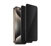 Privacy Screen Protector for iPhone 15 Pro Max, Anti-Spy, Full Coverage, Tempered Glass, 2-Pack, Scratch & Impact Resistant