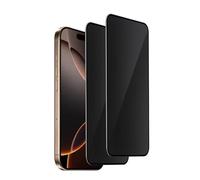 Privacy Screen Protector for iPhone 16 Pro, Anti-Spy, Full Coverage, Tempered Glass, 2-Pack, Scratch & Impact Resistant
