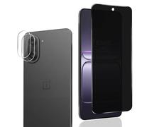 Privacy Screen Protector for OnePlus Nord CE5, Anti-Spy Privacy Film with Camera Protection Tempered Glass [1+2 Pieces], 9H Hardness, Anti-Spy Privacy Film for OnePlus Nord CE5