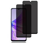Privacy Screen Protector for Oppo A77 5G/Oppo A57 5G/Oppo A57s [2 Pack],Anti-Spy Tempered Glass Film,9H Hardness, Anti Scratch,Anti Fingerprint,Anti-Spy Screen Protector for Oppo A77 5G/A57 5G/A57s
