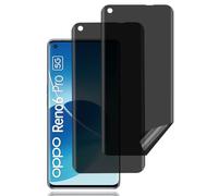 Privacy Screen Protector for Oppo Reno 6 Pro 5G [2 Pack],Anti Spy Screen Protector,Anti Scratch,Anti Fingerprint,Bubble-Free,Easy Installation,TPU Film Anti-spy Protective Film for Oppo Reno6 Pro