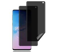 Privacy Screen Protector for Samsung Galaxy S10 4G [2 Pack], Anti Spy Screen Protector, Support Fingerprint Unlock, Anti Scratch, High Sensitivity, Bubble Free,Anti Spy TPU Soft Film for Galaxy S10 4G