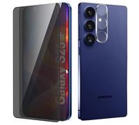 Privacy Screen Protector for Samsung Galaxy S25 Plus, Privacy Screen Protector, 9H Hardness Tempered Glass Film, Scratch-Resistant Privacy Film, Pack of 2, Anti Spy Film, Bubble-Free