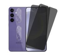 Privacy Screen Protector for Tempered Glass for Samsung Galaxy S24+ / S24 Plus 5G, Anti-Spy Privacy Film with Camera Protection, Tempered Glass [Pack of 2 + 2], Anti-Spy Privacy Film for Galaxy S24+