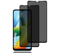 Privacy Screen Protector for Xiaomi Redmi A1/A1+ [2 Pack], Anti-Spy Tempered Glass Film, 9H Hardness, Anti Scratch, Anti Fingerprint, High Sensitivity,Anti-Spy Screen Protector for Xiaomi Redmi A1/A1+