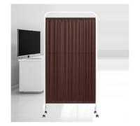 Privacy Screen Room Divider with Swivel Wheels, Easy to Clean Fabric for Beauty Salon and Clinic, DIY Standing Partition