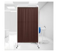 Privacy Screen Room Divider with Wheels, Standing Partition Temporary Fence for Easy Cleaning, Ideal for Beauty Salons