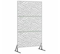 Privacy Screen Steel Outdoor Solution Garden Terrace Divider Modern vidaXL