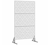 Privacy Screen Steel Outdoor Solution Garden Terrace Divider Modern vidaXL