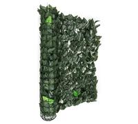 PRIVACY SCREEN WIND ARTIFICIAL DENSE FOILAGE MIX LEAF DARK GREEN BALCONY WALL