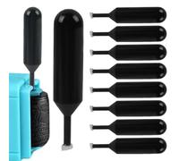 Privacy Stamp Roll Refill Pack - Oil-Based Ink Pack of 9 | Confidential Seal Replacement Ink with Easy to Use, Protect Your Personal Data, Bills, Bank Statements | Office Home Safe