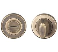 Carlisle Antique Brass Thumbturn Snib & Release on Round Rose | SZM004AB