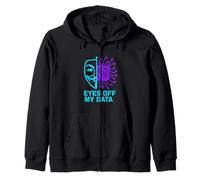 Privacy vs Surveillance Clash Zip Hoodie