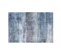Privalace Marble Texture Placemats for Dining Table, 18 x 12 inch, Set of 4 Linen-like Flax Table Mats with Elegant Stone Patterns for Kitchen and Western Meals