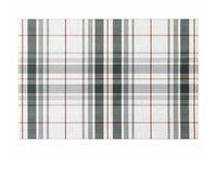 Privalace Nordic Style Placemats for Dining Table, 18 x 12 inch, Set of 4, Waterproof, Oil-Resistant, Non-Slip, Heat-Resistant Table Mats in Elegant Dark Green