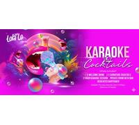 Private 2-Hour Karaoke Tiki Bar Experience with Cocktails (Up to 10 People)