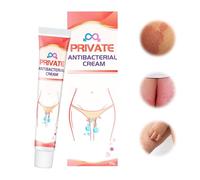 Private Antibacterial Cream, Intimate Area Relieves Cream, Ointment Against Itching in the Intimate Area, Soothing and Refreshing Itching Cream, for Relieving Dryness, Burning, Redness