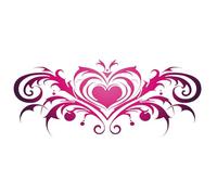 Private belly tattoo stickers seductive pure desire abdomen back waist love totem chest juice waterproof stickers, fake tattoos(MM-014)