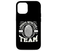 Private Detective Fingerprint for Investigator Sleuth Case for iPhone 12/12 Pro