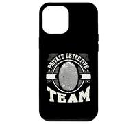 Private Detective Fingerprint for Investigator Sleuth Case for iPhone 12 Pro Max