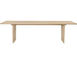 Private Dining Table Rectangular 260 Light Stained Oak Veneer Gubi - 5715015675383