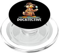 Private Investigator PI Funny Duck Pun Detective Spy PopSockets PopGrip for MagSafe