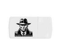 'Private Investigator' Pill Box with Tablet Splitter (PI00034858)