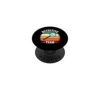 Private Investigator | Secret Spy | Retro Detective Team PopSockets Adhesive PopGrip