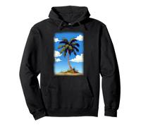 Private Island Palm Tree Paradise Pullover Hoodie
