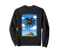 Private Island Palm Tree Paradise Sweatshirt