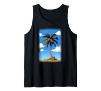 Private Island Palm Tree Paradise Tank Top