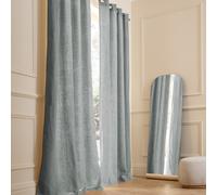 Private Lined Pre-Washed Linen Curtain with Eyelets Rosmary
