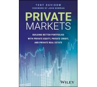 PRIVATE MARKETS by DAVIDOW, TONY Hardback Self Help Business