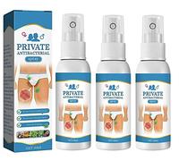 Private Parts Antibacterial Spray,Intimate Hygiene Spray,Anti-Bacterial Spray for The Intimate Area,Body Anti-Itching Bacteriostatic for Men Women (3 Pcs)