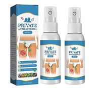 Private Parts Antibacterial Spray,Intimate Hygiene Spray,Anti-Bacterial Spray for The Intimate Area,Body Anti-Itching Bacteriostatic for Men Women (2 Pcs)