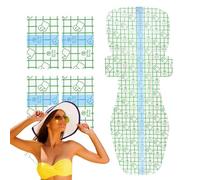 Private Parts Patch, Women's Skin-friendly Private Patch Safety Liner for Swimming and Bathing, Feminine Care Stickers, Safe to Use in Water