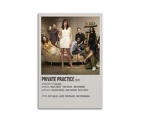 Private Practice Posters Aesthetic Vintage Wall Art Canvas Poster Decorative Painting Living Room Bed Room Decor 12x18inch(30x45cm) Unframe-style