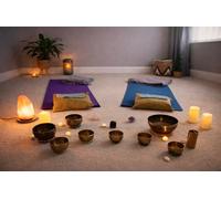 Private sound bath for 1 to 4 people with a sound healing practitioner