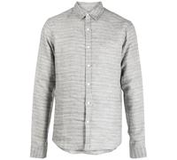 Private Stock horizontal-stripe print shirt - Grey S-L