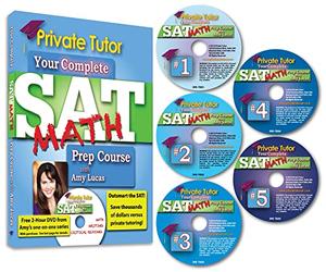 Private Tutor - Math Book and 5 DVDs - SAT Prep Course [With 5 DVDs]