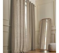 Private Washed Linen Curtain with Eyelets Raw Linen