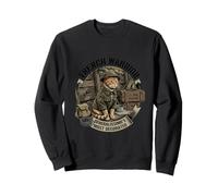 Private Whiskers (The Cat Soldier) (Trench Warrior) Sweatshirt