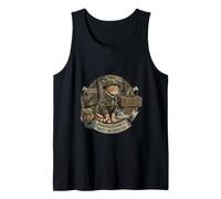 Private Whiskers (The Cat Soldier) (Trench Warrior) Tank Top